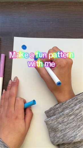 Let’s be creative and make a new pattern!! 🎨🍬🪅 #journalinginspiration #junkjournal #junkjournalideas #fyp #becreative