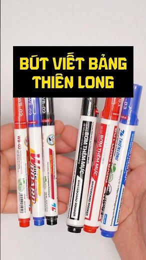 Bút viết bảng thiên long loại to và loại bé cho học sinh và giáo viên viết bảng trắng #dodunghoctap