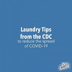 87K views · 103 reactions | Questioning if you’re doing laundry right? Check out these CDC guidelines. #Stayhome | OxiClean Canada | Facebook