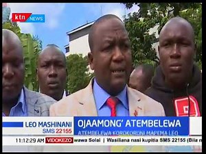 Mbunge Kamket amtembelea gavana Ojaamong' korokoroni