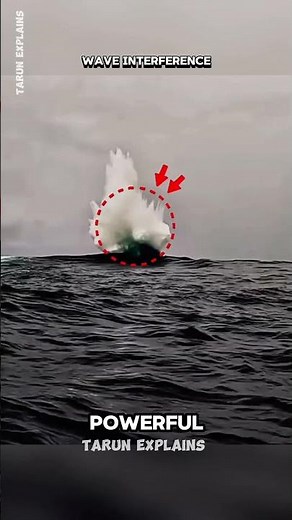 When Ocean Waves Collide 🌊💥 | Wave Interference Explained