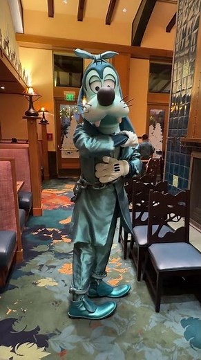 Goofy as Jacob Marley - Mickey’s Christmas Carol Feast at the Disneyland Resort