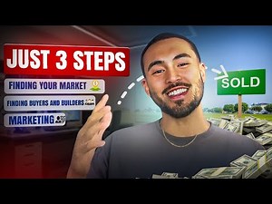 How to Wholesale LAND Step by Step with No Money