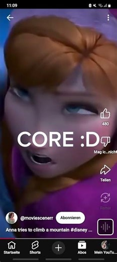 olaf anna elsa core :D