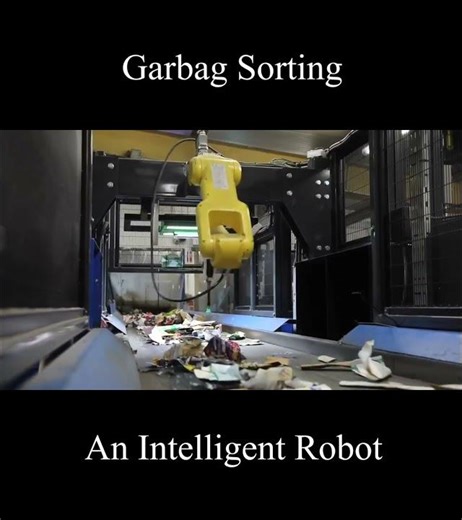 Garbage sorting robot#robot #sort #garbage #reels