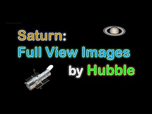 Saturn: Full View Images by Hubble