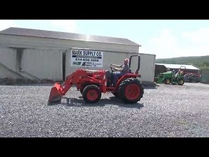 1999 Kubota L3300 GST Compact Tractor Loader 4X4 LA480 Loader 3 Point Hitch 540 PTO For Sale Nice !