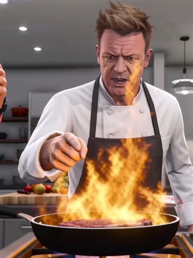 Chef Gordon Ramsay in GTA 5#trevor #micheal #franklin #gta5 #seedance #ai #gordon #gordonramsey #hellskitchen