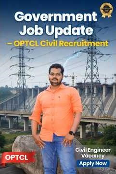 OPTCL Civil Recruitment 2026 | MT Civil & JMT Civil | Salary ₹56,100 | Government Job Update