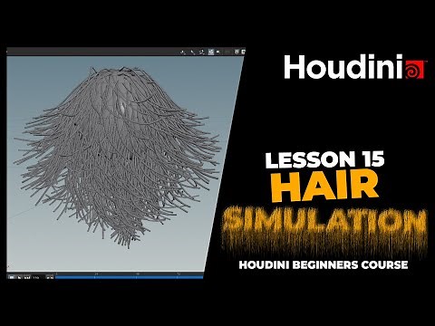 Create Hair Animations in Houdini - Beginner's Guide!