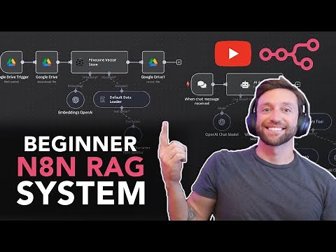The BEST (and easiest) Tutorial To Learn n8n - RAG AI Agents And Vector Database