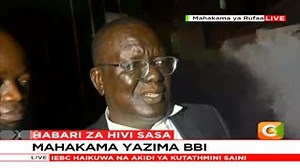 Paul Mwangi, Lawyer: A position has already been taken by our client, that he is not going to the Supreme Court. Honourable Raila Odinga has already given a statement and has said it is time to move on #BBIRuling | Citizen TV Kenya