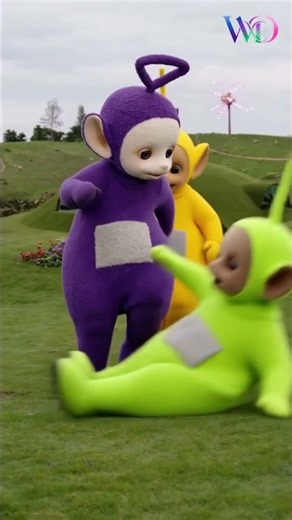 Teletubbies Play Football and Tinky Winky Shows Off His Skills ⚽😂#shorts #teletubbies #football