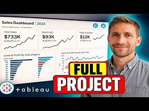 Tableau Complete Course For Beginners | Learn To Build Your First Dashboard