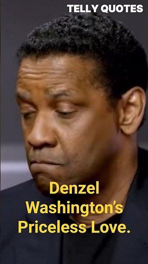 Denzel Washington’s Priceless Love❤️🔥