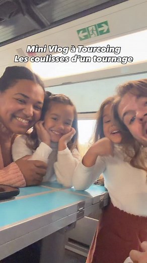 Vlog direction Tourcoing pour une collab de folie avec une grande marque ! Entre le train, l’hôtel, un peu de visite et les coulisses du tournage… on vous embarque avec nous ❤️ #vlog #tourcoing #famille | Kayou and Kei