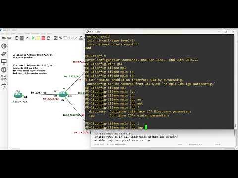MPLS TE Traffic Engineering (Part -1) ISIS, MPLS, Dynamic & Explicit Tunnels