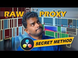 Secret Davinci Resolve Grading Tips | Relink Proxy to RED Raw Easily