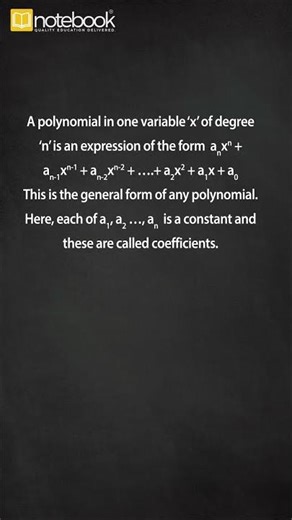 CBSE Class 9 Maths – Chapter: Polynomials | Learn with Notebook | Easy & Fun Explanation!