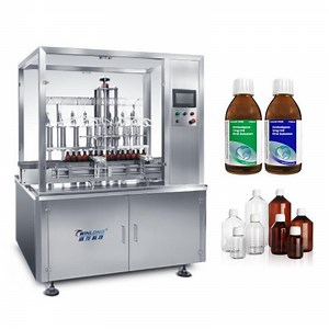 [Hot Item] Ygs/8 Servo Drive Linear Plastic Bottle Filling Machine