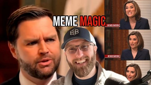 42K views · 2.4K reactions | "I don't care, Margaret." JD Vance went viral for this segment with CBS. See why.  | Not the Bee | Facebook