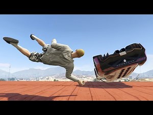 EPIC GRENADE THROW! (GTA 5 Funny Moments)