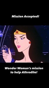 Wonder Woman on a mission for Aphrodite! #wonderwoman #superfriends #cartoon #retro #saturdaymorningcartoons | Wonder Woman Everything Fans