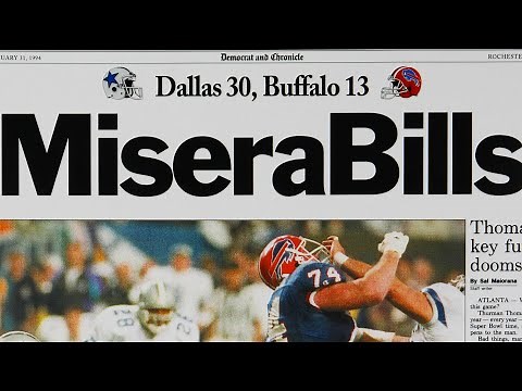 The Buffalo Bills went to 4 Straight Super Bowls: Here's how they lost all of them.