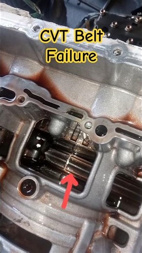 CVT Belt Function and Bad Symptoms Explained #shorts #cvt #belt