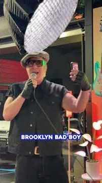 Andrew Dice Clay sings with Sunny and The Black Pack