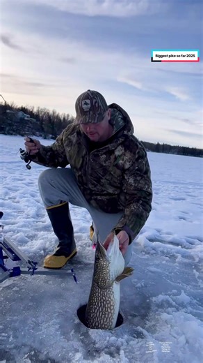 Discover the Biggest Pike in Alberta's Ice Fishing Lake