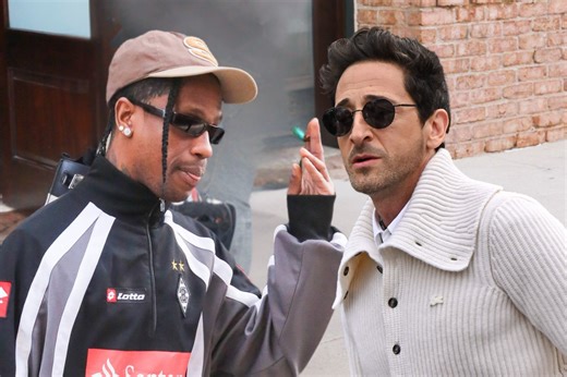 Travis Scott Wants Beats From Adrien Brody