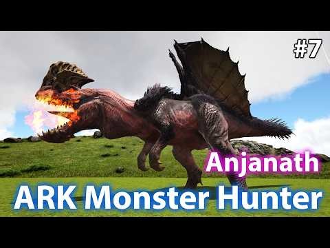 I've caught Anjanath the Super Monster… But it's really "strange" =)) | ARK Monster Hunter #7