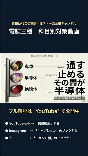 【電験三種：理論】「電気材料と抵抗率」完全攻略！導体・半導体・絶縁体の違いと分類 #電験三種 #電工 #試験対策