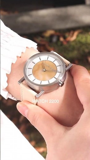 【木製腕時計】厚みのあるステンレスと銘木が融合した「WATCH 2200」#Hacoa #ハコア #新商品 #木製腕時計 #ベルト #刻印