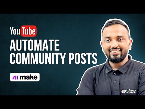 How I Automated YouTube Community Posts! (Text Post, Polls & Quiz)