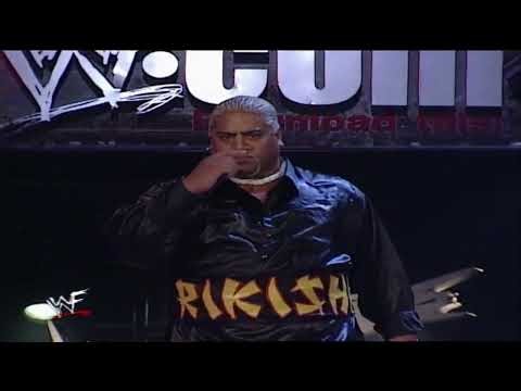 Test (w/ Trish Stratus) vs Rikishi, WWE Raw July 17, 2000