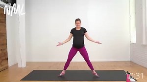 25-Minute Prenatal Barre Workout (No Equipment) | Nourish Move Love
