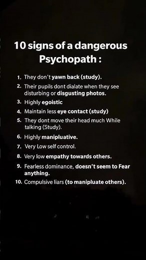 10 Signs of a Dangerous Psychopath (Most People Miss #7)
