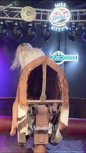 Exciting Bull Riding Adventure with a Beautiful Girl