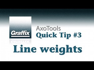 AxoTools Quick Tip #3: Line weights