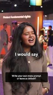 Write your own meta prompt or default?