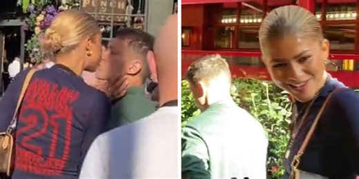 Zendaya and Tom Holland Were Filmed Kissing While Out in London