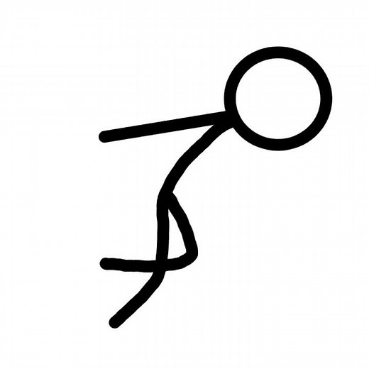 stickman running animation