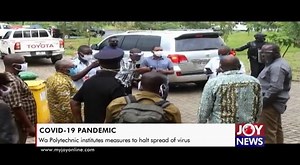 #NhyiraUpdates COVID-19 PANDEMIC: Wa Polytechnic institutes measures to halt spread of virus | Nhyira 104.5 FM