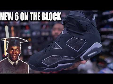 EARLY LOOK: AIR JORDAN 6 CAP AND GOWN 2026 #sneakers #nike #airjordan