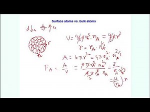 Lecture 07 : Nanomaterials: Surfaces I