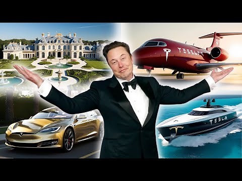 Elon Musk’s Billionaire Lifestyle in 2025: Private Jets, Mansions & Supercars!