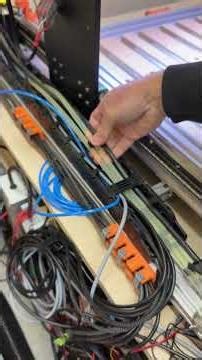 Some drag chain cable and tube clips to share! #3dprinting #cnc