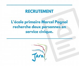 29 shares | [EMPLOI - Recrutement service civique] L'école primaire...